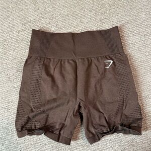 Gymshark Brown Athletic Shorts